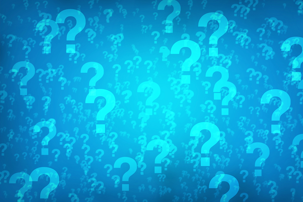 Image with question marks